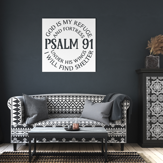 Psalm_91_Metal_Wall_Art_-_God_Is_My_Fort_White_Dark_Living_Room_Mockup.png