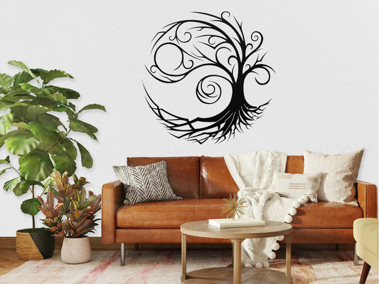 Tree of Life Metal Wall Sign