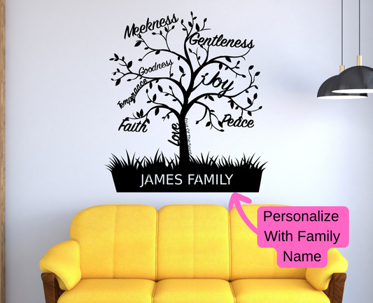 Fruit Of The Spirit - Custom Family Name