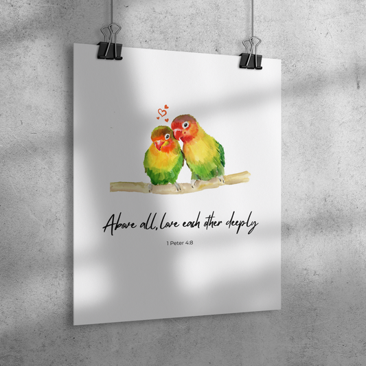 Above_all_love_each_other_11x14_Angle_V_Mockup.png