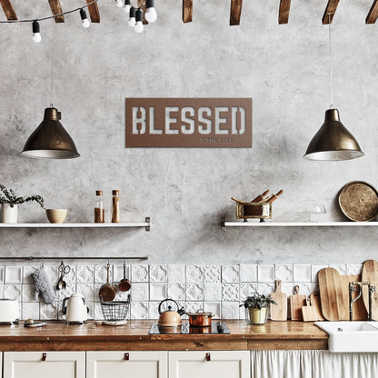 Blessed_Metal_Sign_Wall_Art_Copper_Rustic_Kitchen_Mockup.png