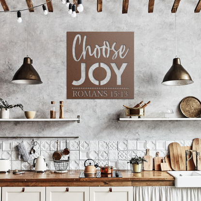 Choose_Joy_Metal_Wall_Art_Copper_Rustic_Kitchen_Mockup.png