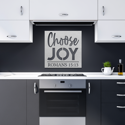 Choose_Joy_Metal_Wall_Art_Silver_Dark_Kitchen_Mockup.png