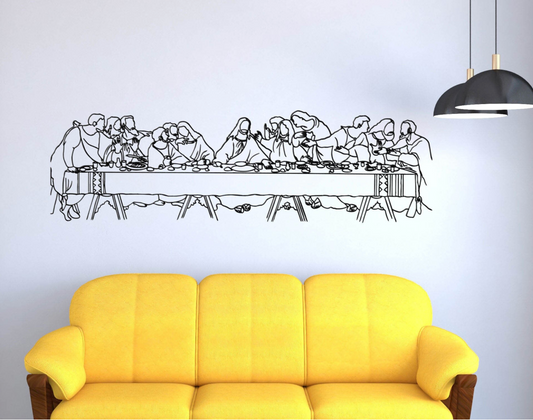 Last Supper Metal Wall Art
