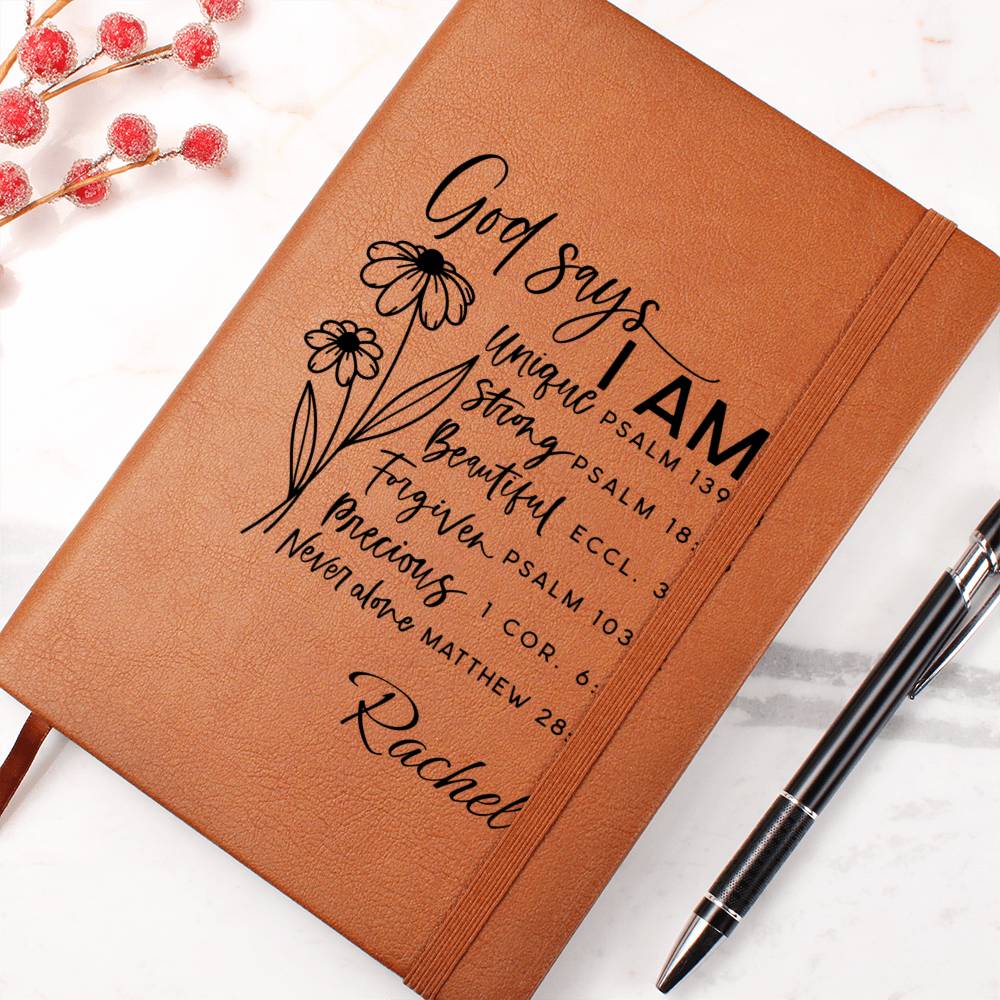 God Says I Am Prayer Journal