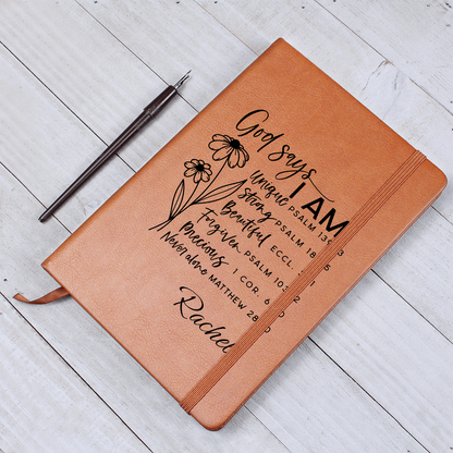 God Says I Am Prayer Journal