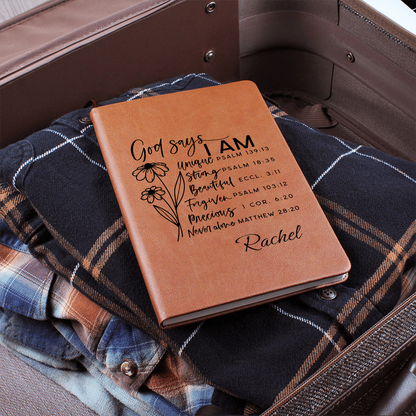 God Says I Am Prayer Journal