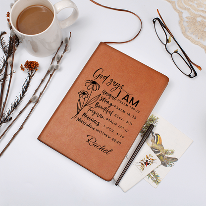 God Says I Am Prayer Journal
