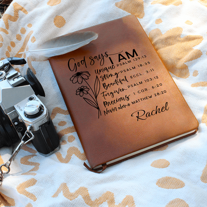 God Says I Am Prayer Journal